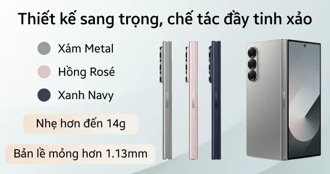 Samsung Galaxy Z Fold 6 12GB 256GB - Ảnh 3
