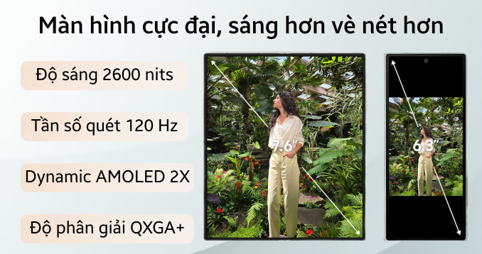 Samsung Galaxy Z Fold 6 12GB 256GB - Ảnh 4